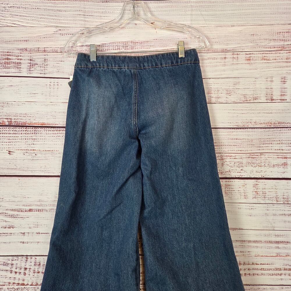 Rewash Low Pro Relax Sporty Jeans Skater 1(25) Baggy Wide Leg Denim Granola NWT - Picture 9 of 14